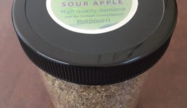 DZl Sour Apple Herbal Incense 56g